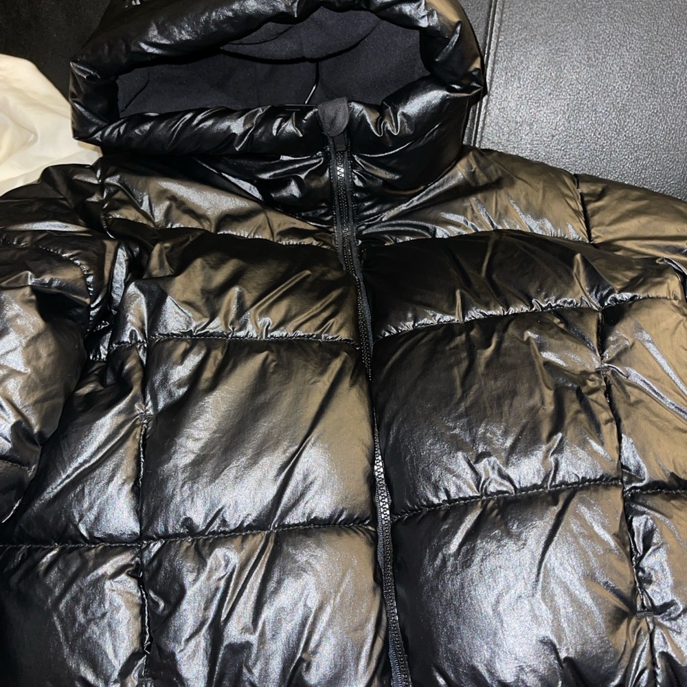 KIDS All in Motion Shiny Black Kids Puffer Jacket Size large GIRLS 11/12 - Picture 4 of 15